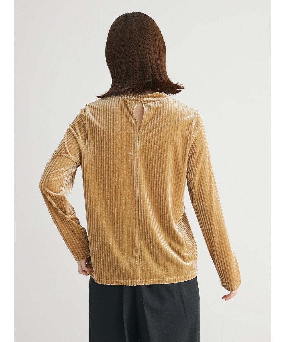 Green Parks ・ＳＵＧＡＲ　ＳＰＯＯＮ　ベロアストライプハイネック 