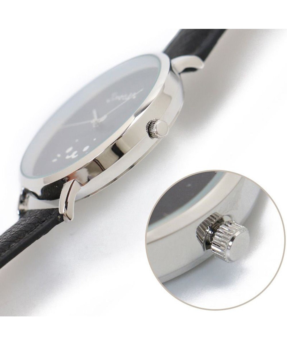 Mother garden しろたん 合皮 腕時計 《ホワイト/ブラック》 