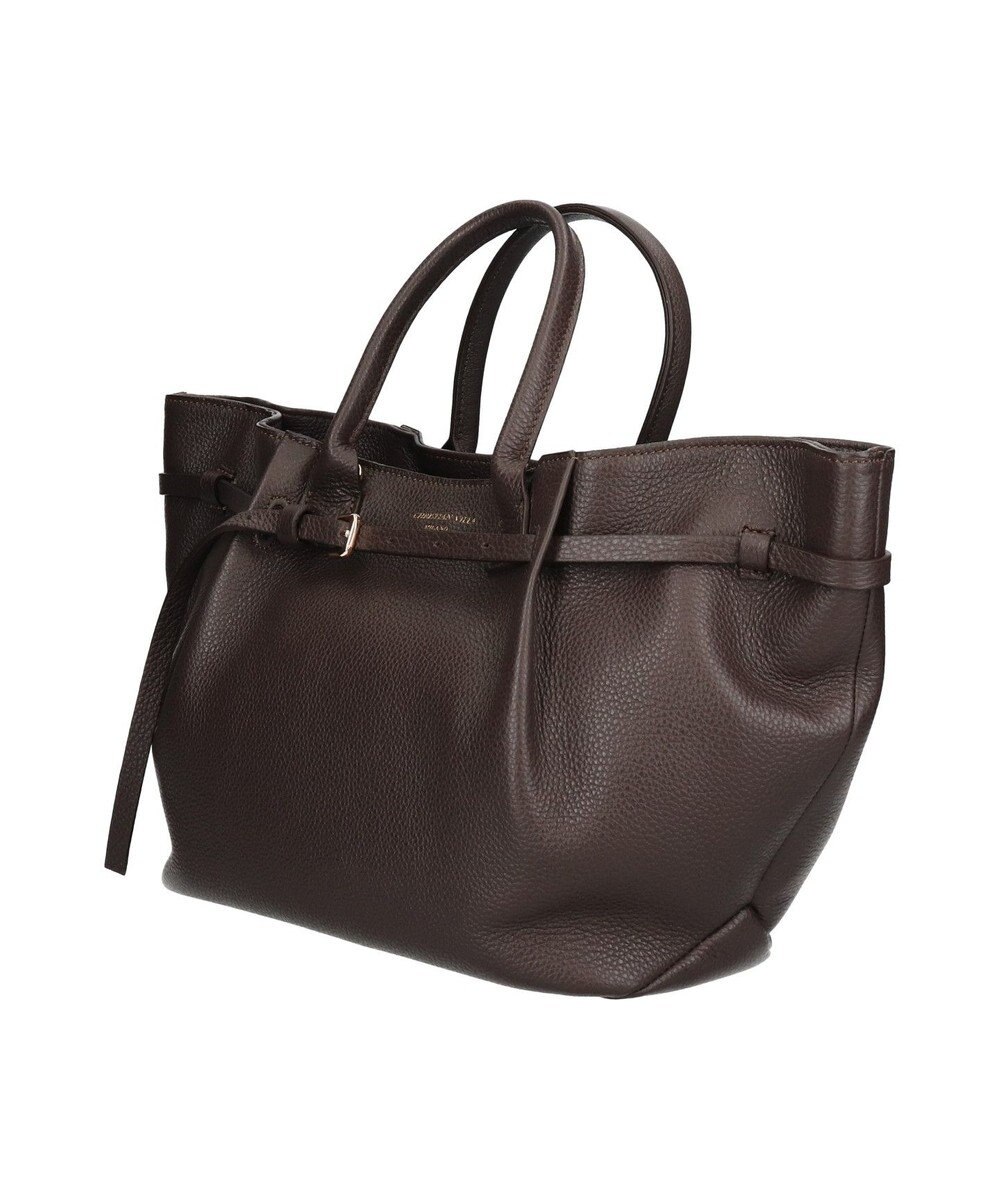 INTER-CHAUSSURES 【CHRISTIAN VILLA】シュリンクレザーハンドバッグ 