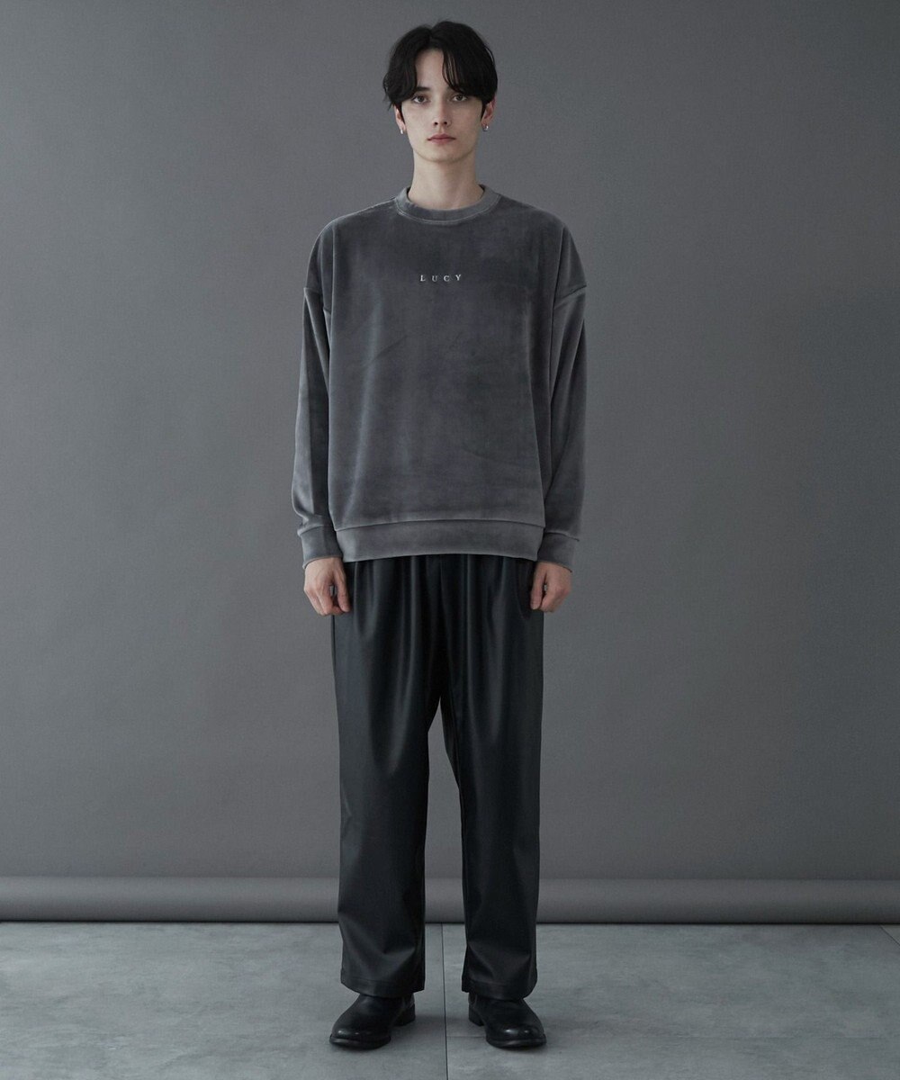 WEGO 【ユニセックス着用ITEM】マイクロシャギーワンポイントプルオーバー 