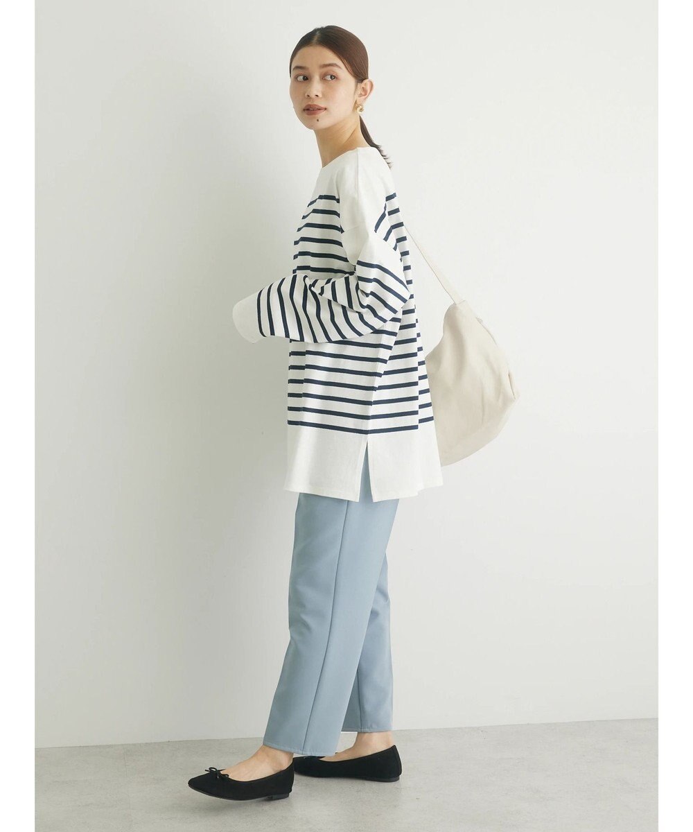 Green Parks きれいシルエットパンツ 