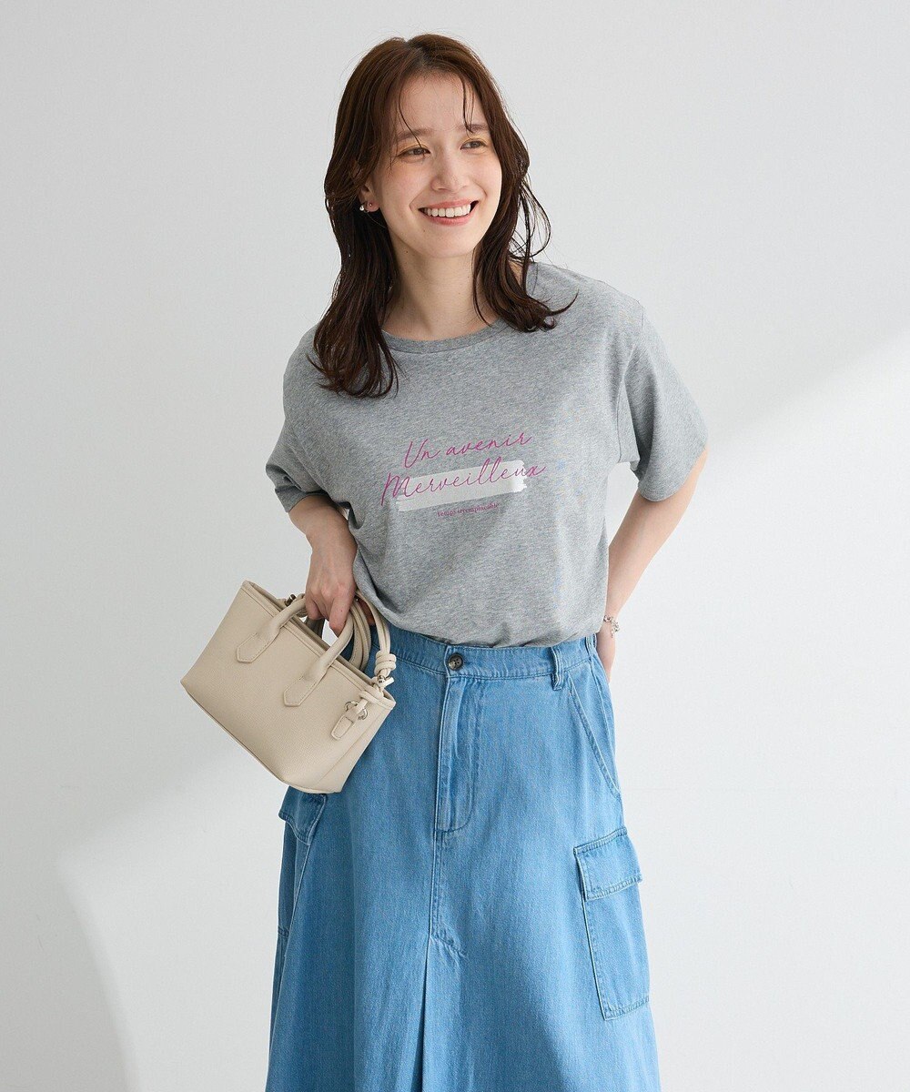 Green Parks 【適ON】箔プリントロゴＴシャツ 