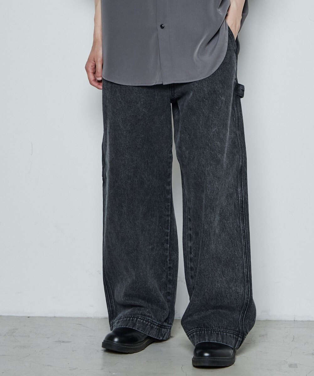 WEGO ルーズペインターパンツ 