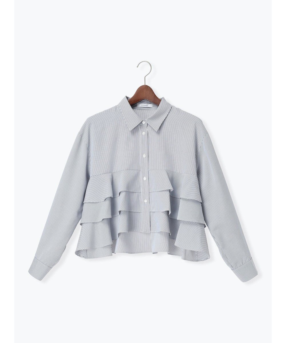 Te chichi ティアードフリルクロップトシャツ 