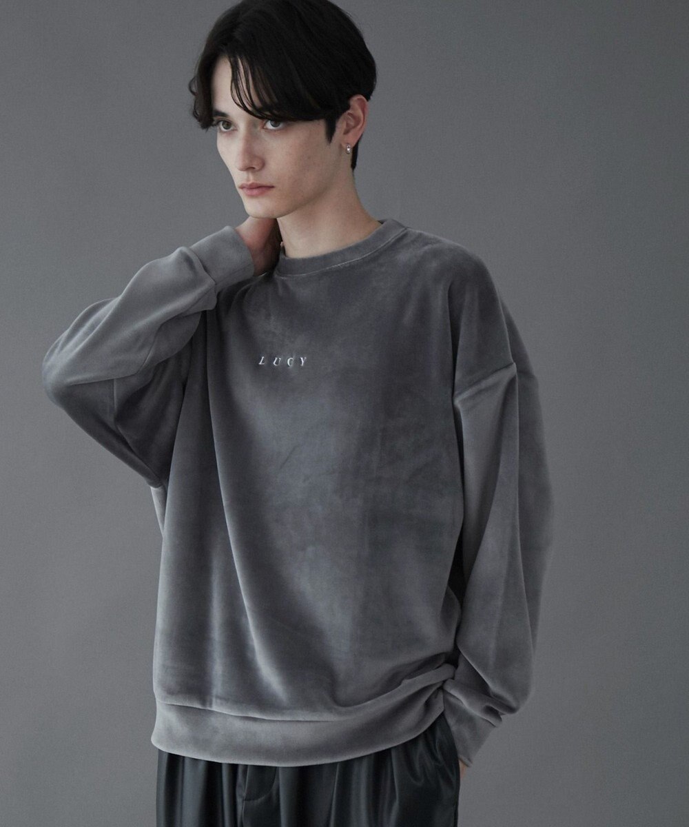 WEGO 【ユニセックス着用ITEM】マイクロシャギーワンポイントプルオーバー 