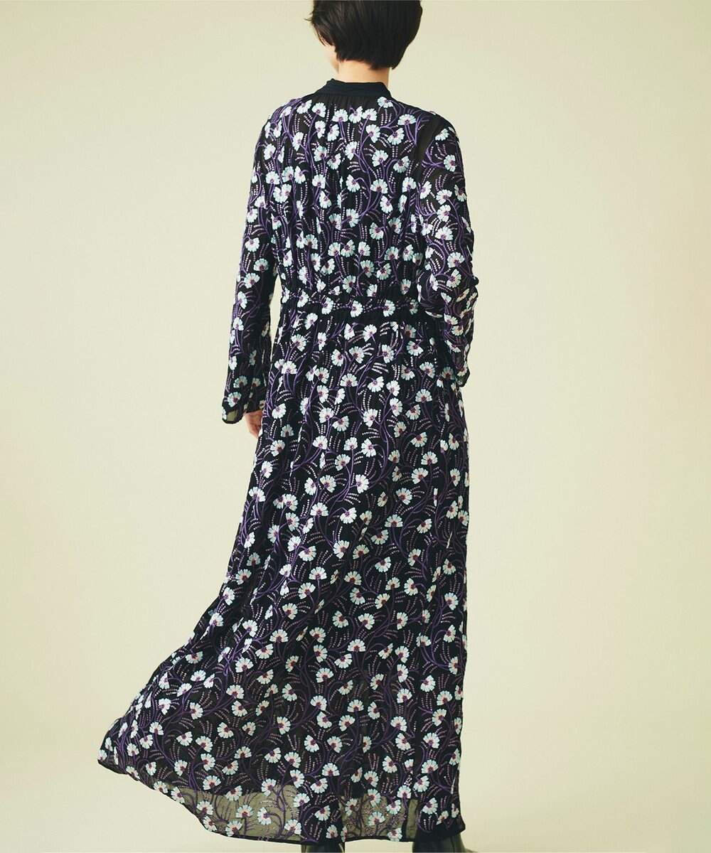 フラワー刺繍ロングワンピース / GRACE CONTINENTAL | ファッション  