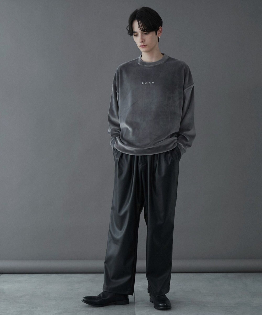 WEGO 【ユニセックス着用ITEM】マイクロシャギーワンポイントプルオーバー 