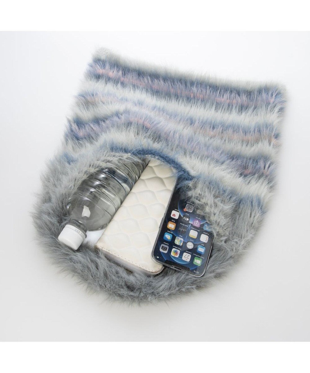 UNBILLION カシュカシュ cachecache / マルチボーダーファートート 