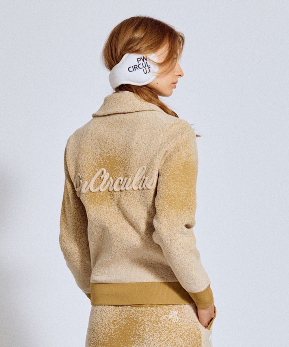 PW CIRCULUS 【手洗い洗濯可】 【WOMEN】グラデーションニット ゴルフウェア レディース 