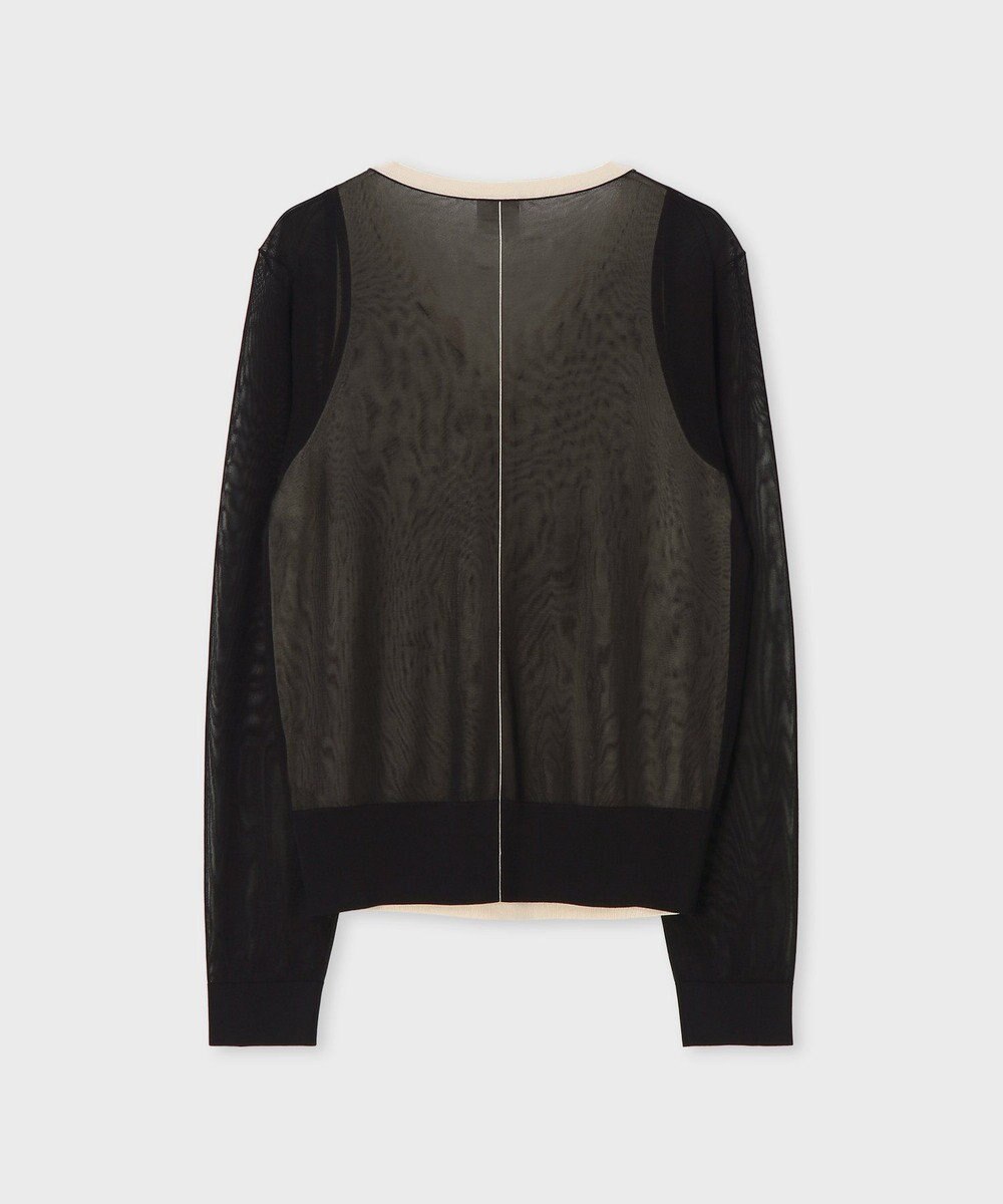 Paul Smith シアーレイヤード 長袖カーディガン 
