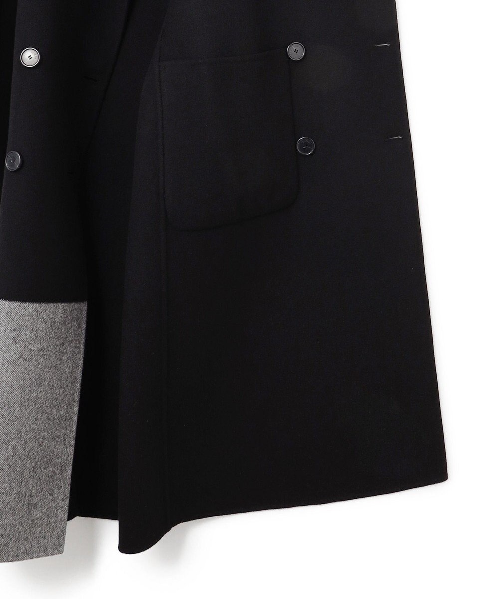 JOSEPH ダブルフェイスカラーブロック　ダブルブレステッドコート 