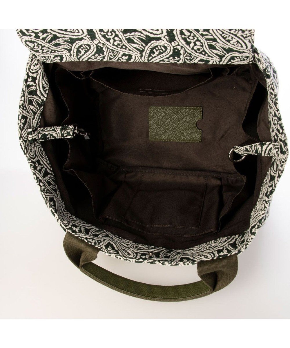 UNBILLION カシュカシュ cachecache / ペーズリー柄ジャガードトートバッグ 