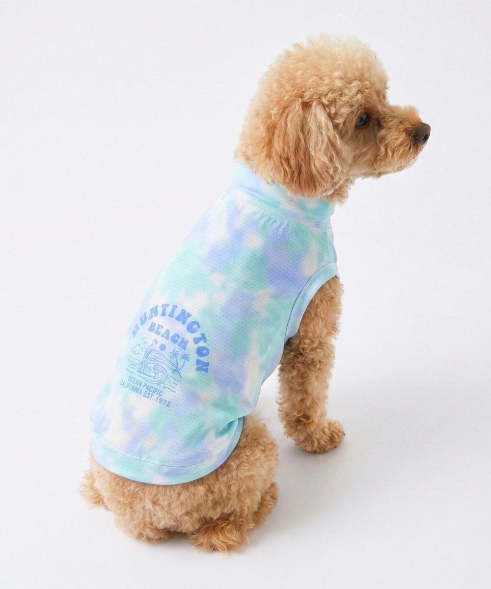 OP／FILA 【Ocean Pacific】タイダイ柄ドッグウェア ペットウェア 