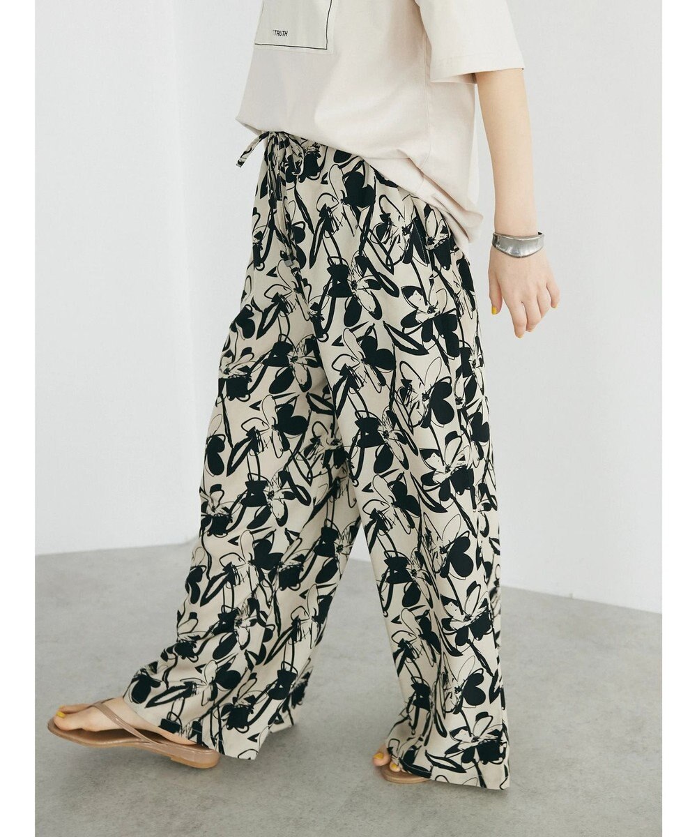 CRAFT STANDARD BOUTIQUE アートフラワーシャーリングパンツ 