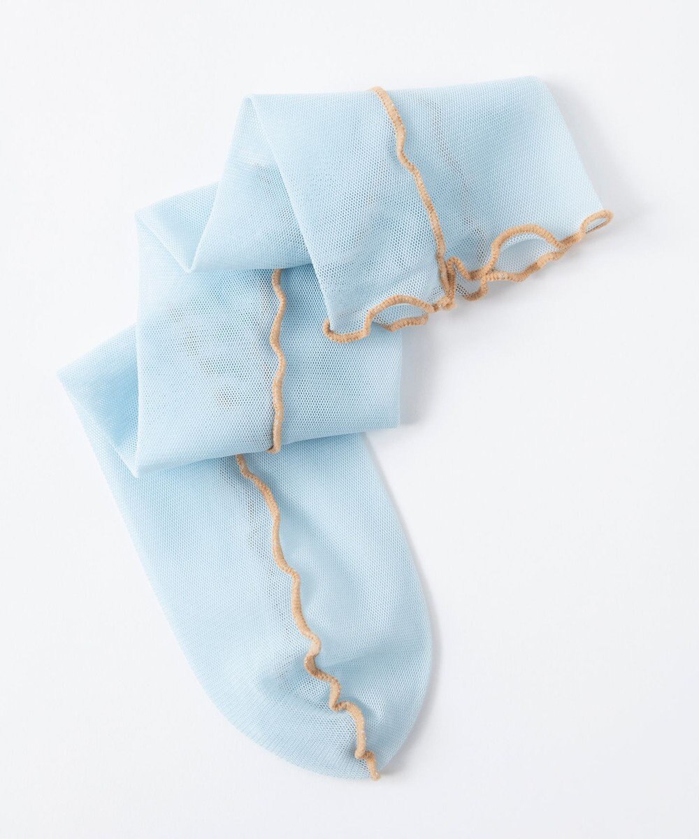 TRICOTE MELLOW TULLE HIGH SOCKS／メローチュールハイソックス 