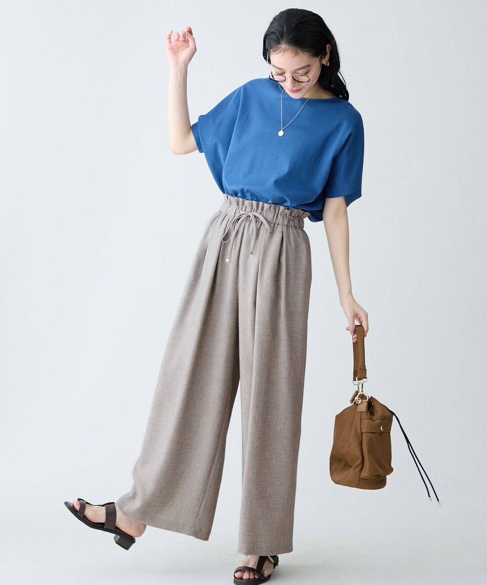 ANY テックリネンツイードパンツ（セットアップ着用可） 