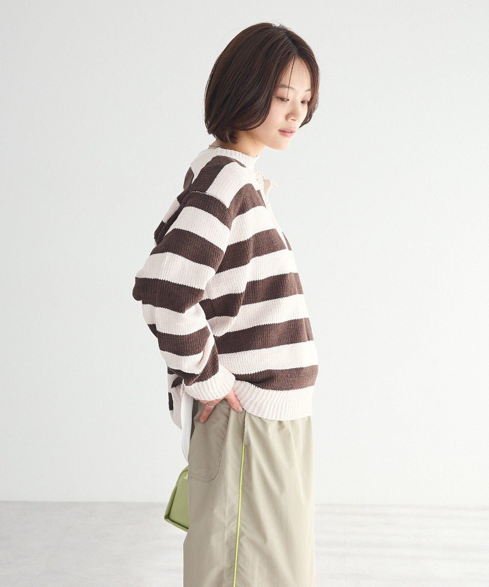 CRAFT STANDARD BOUTIQUE ヘンリーネックモールニットプルオーバー 