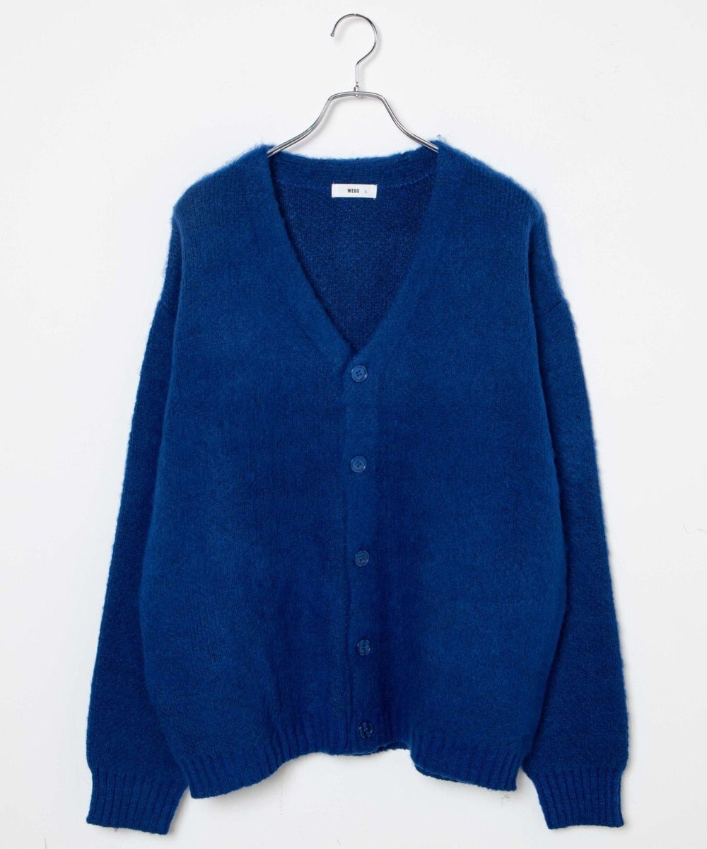 WEGO モヘアライクBIGカーディガン 