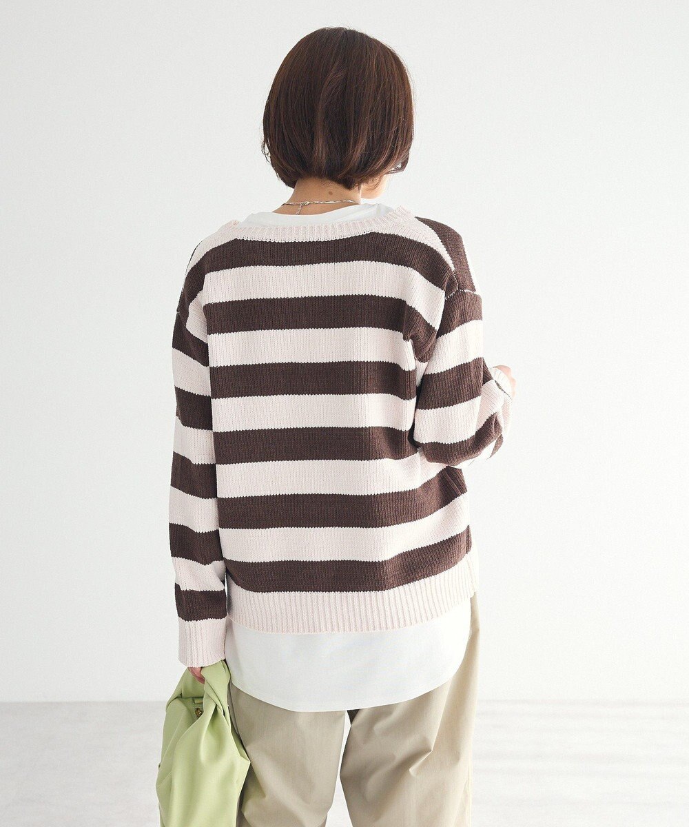 CRAFT STANDARD BOUTIQUE ヘンリーネックモールニットプルオーバー 