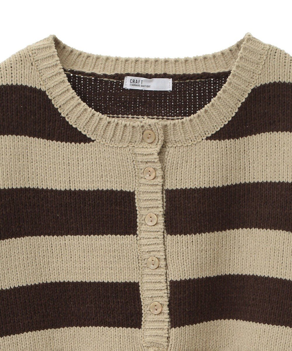 CRAFT STANDARD BOUTIQUE ヘンリーネックモールニットプルオーバー 