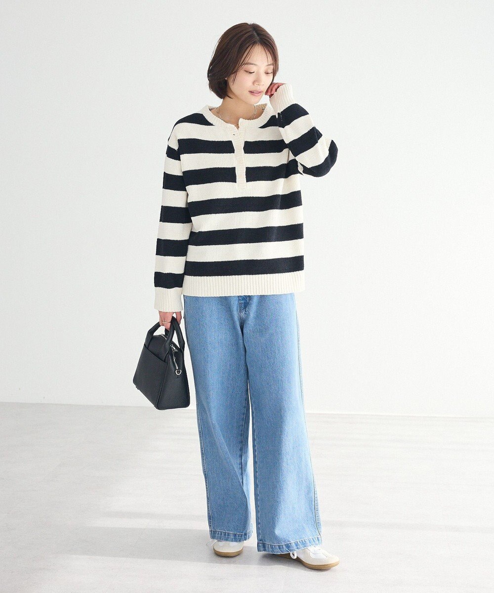 CRAFT STANDARD BOUTIQUE ヘンリーネックモールニットプルオーバー 