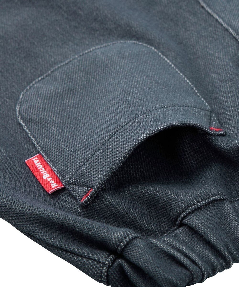 MIKI HOUSE HOT BISCUITS 【Everyday Series】ワンポイント ストレッチ10分丈パンツ 