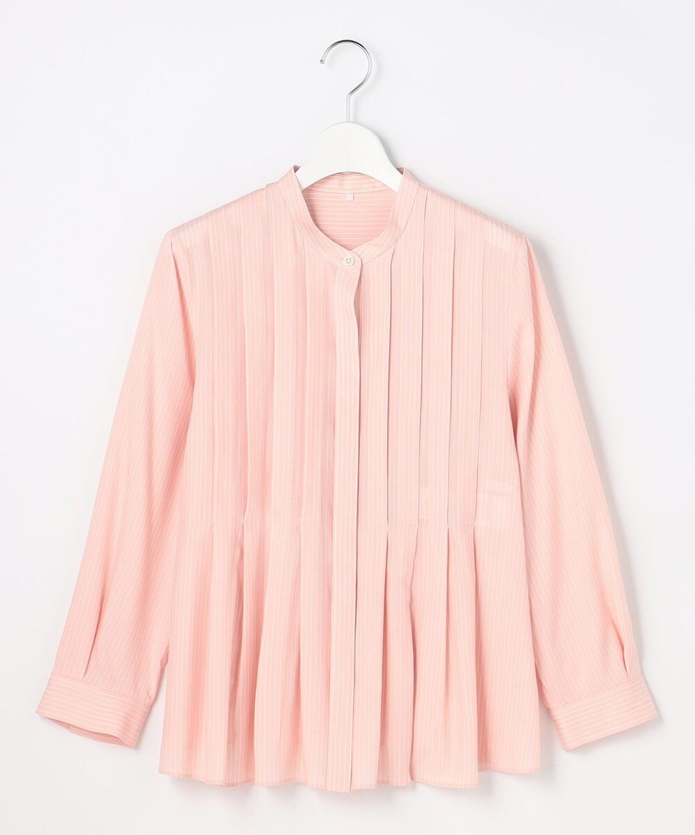 自由区 【カタログ掲載】ドレープブロードタック ブラウス 