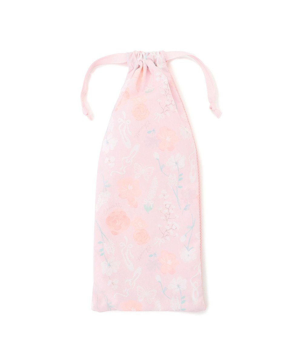 Chacott フラワー半メッシュ巾着S 