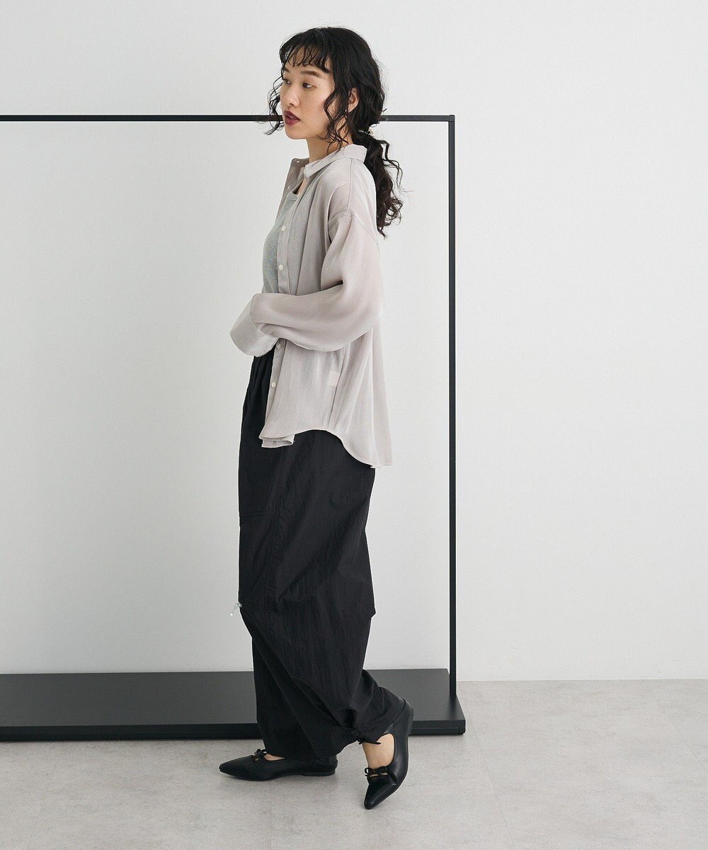 CRAFT STANDARD BOUTIQUE オーガンジーブラウス 