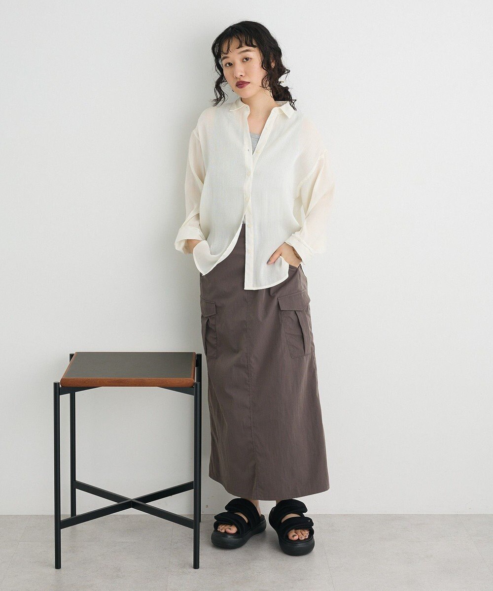 CRAFT STANDARD BOUTIQUE オーガンジーブラウス 