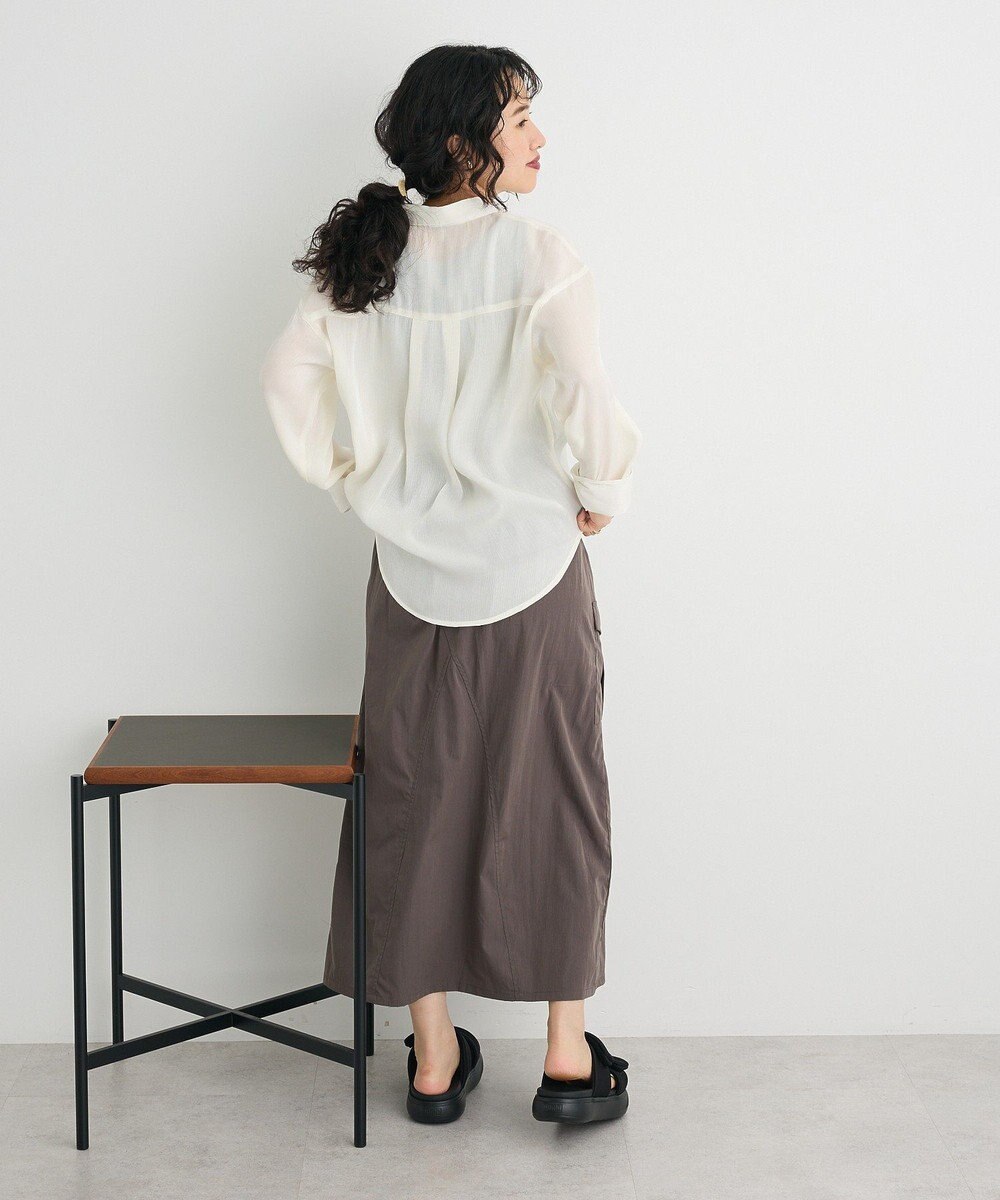 CRAFT STANDARD BOUTIQUE オーガンジーブラウス 