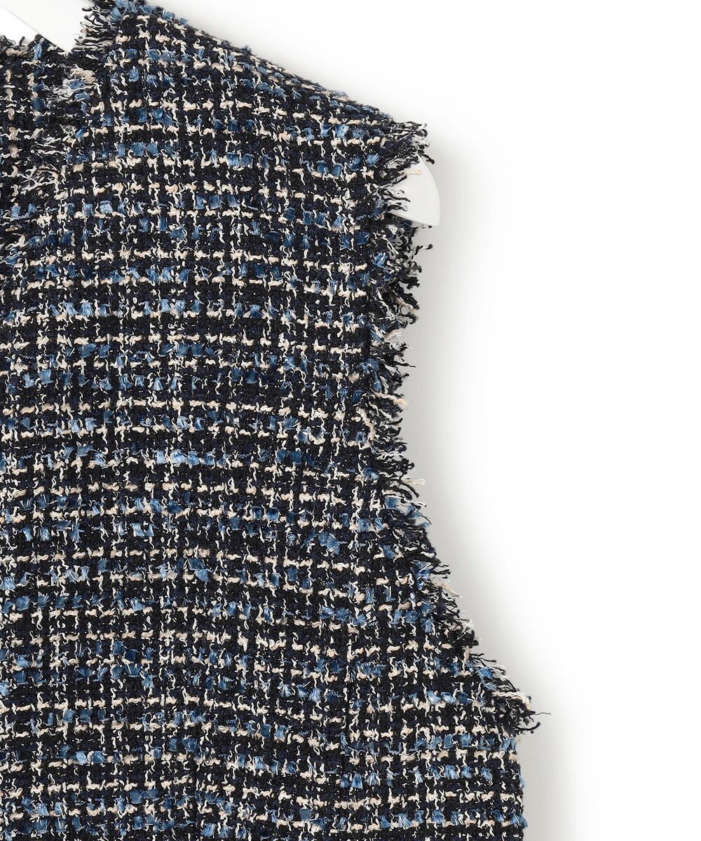 23区 【先行予約】GIOLICAツイード フォルム ジレ 