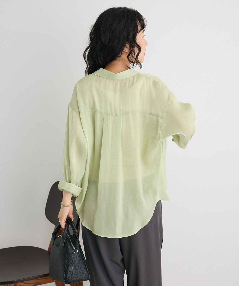 CRAFT STANDARD BOUTIQUE オーガンジーブラウス 