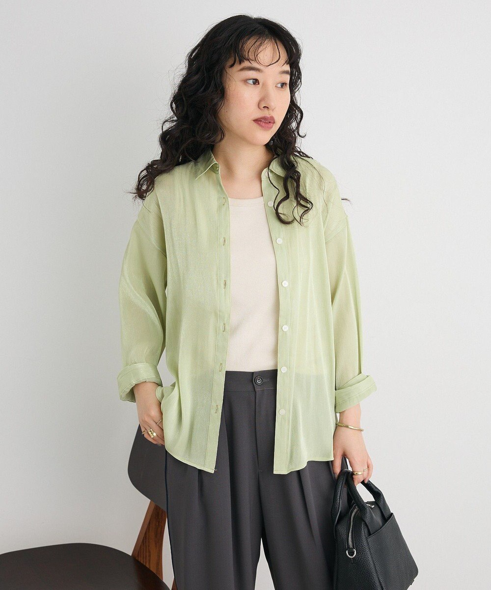 CRAFT STANDARD BOUTIQUE オーガンジーブラウス 