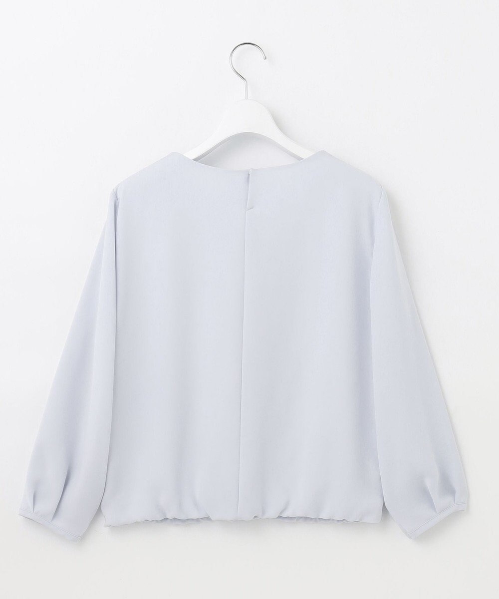 J.PRESS LADIES S ポリエステルツイル タックネック カットソー 