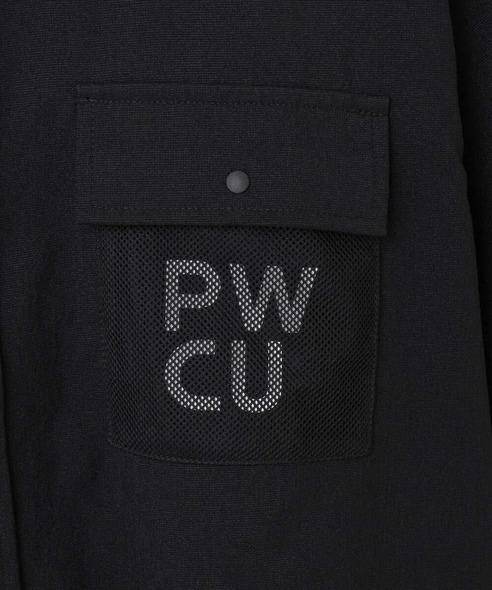 PW CIRCULUS 【UV遮蔽率97.8% / 軽量のDotAir / 高通気 / 軽撥水】【MEN】メッシュポケットシャツ ゴルフ 