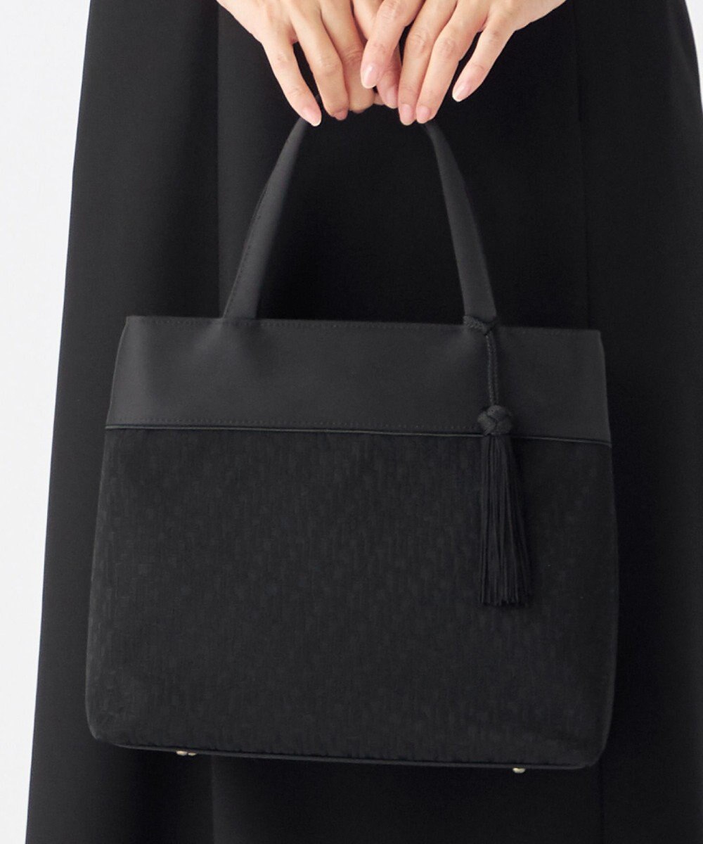 自由区 FORMAL 【日本製】米沢織 あおり式トート 