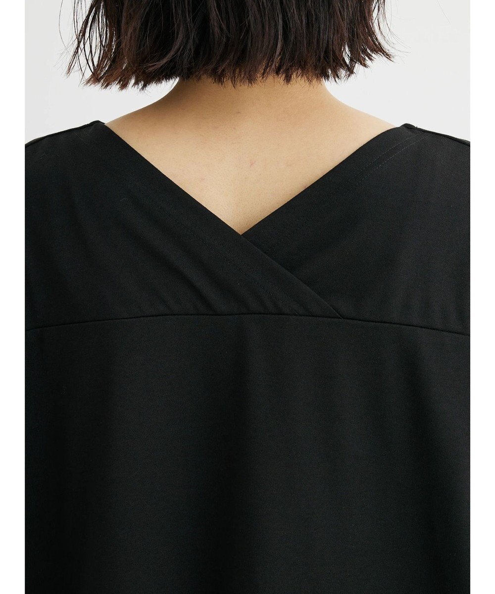 Green Parks 接触冷感バックカシュクールチュニック 