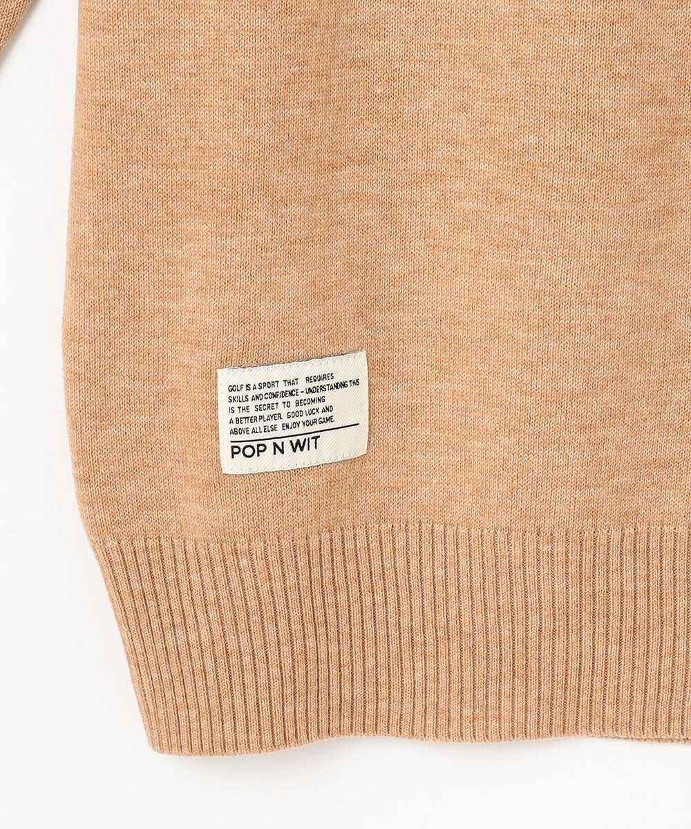 PW CIRCULUS 【WOMEN】LEOPARD ジャガードタートルニット 