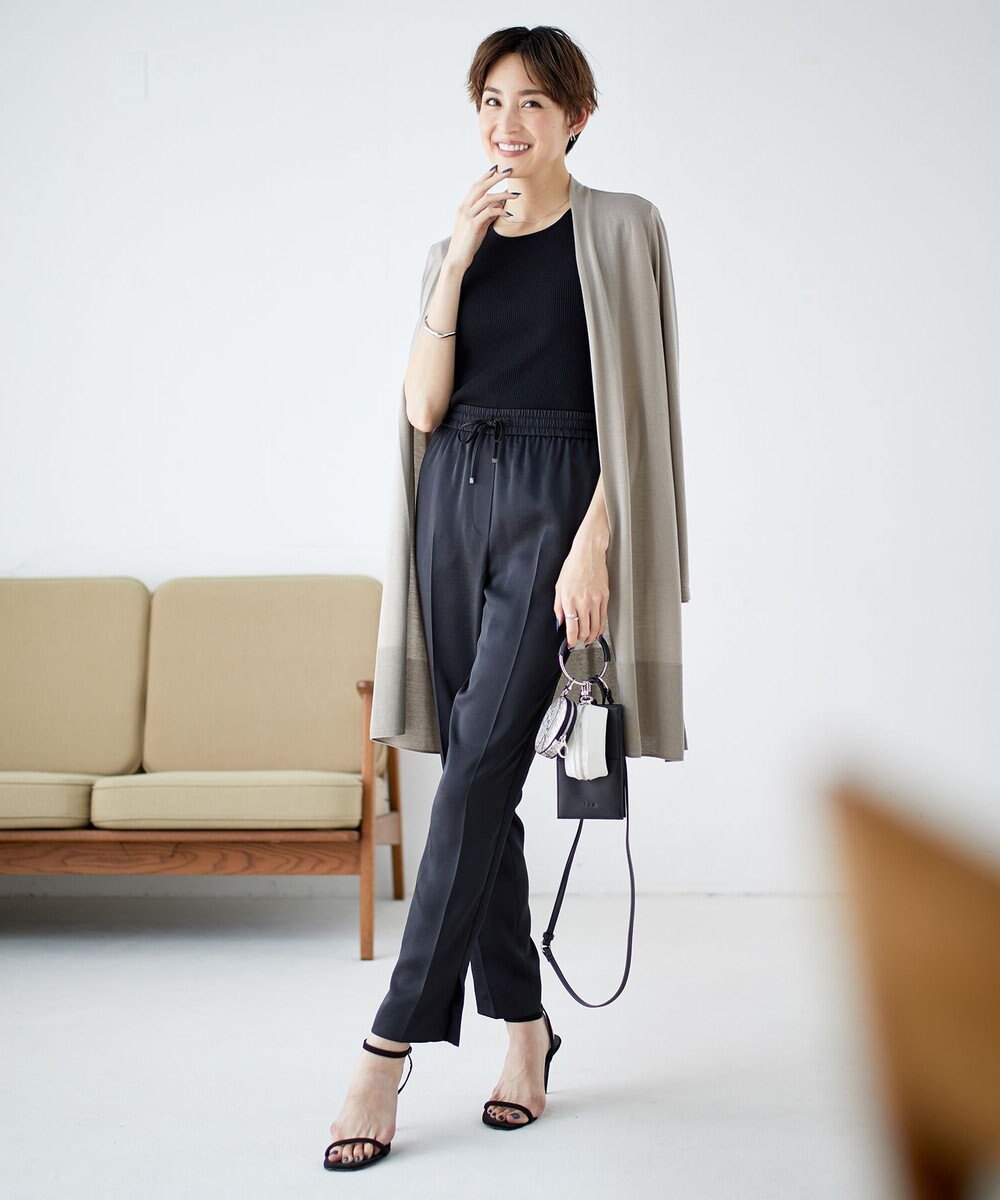 ICB 【洗える・WEB限定カラーあり】 PINION ロングカーディガン 