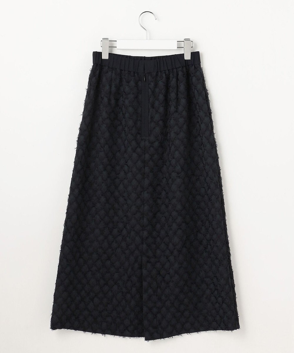 自由区 L 【セットアップ対応】ワッシャーカットジャカード スカート 