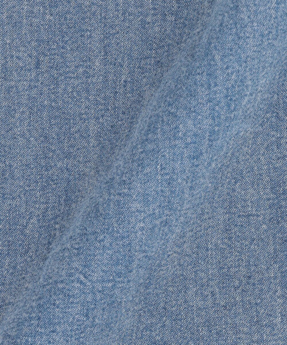 J.PRESS YORK STREET 【WOMEN】ライトダンガリー ツイストスリーブワンピ－ス 