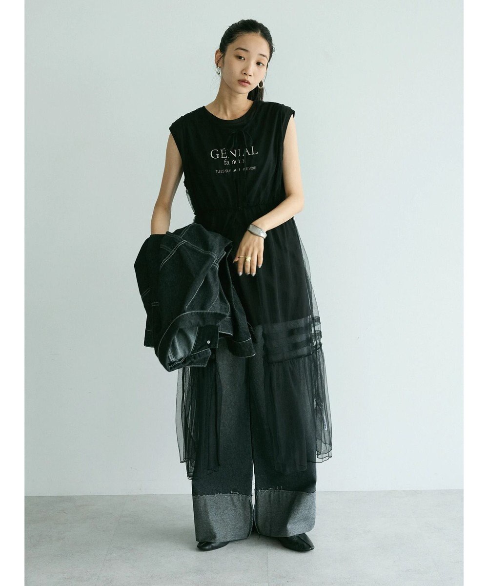 CRAFT STANDARD BOUTIQUE チュールジレワンピース 