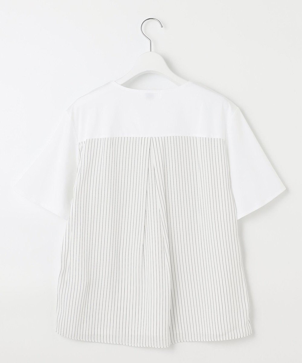 J.PRESS LADIES L 【WEB限定カラーあり・吸水速乾・イージーケア】ブロッキングジャージー カットソー 