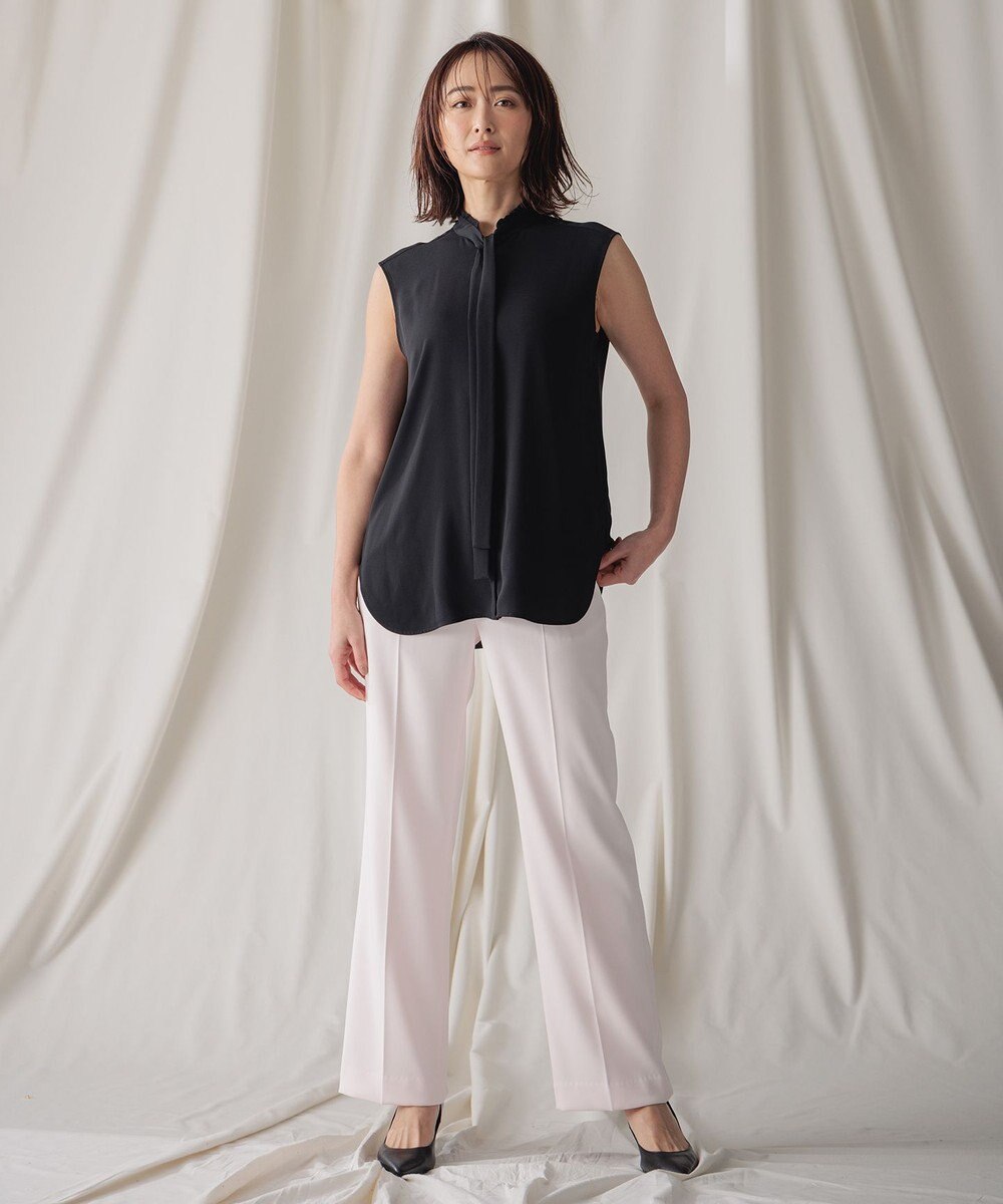 BEIGE， 【洗える】EVA / ボウタイブラウス 