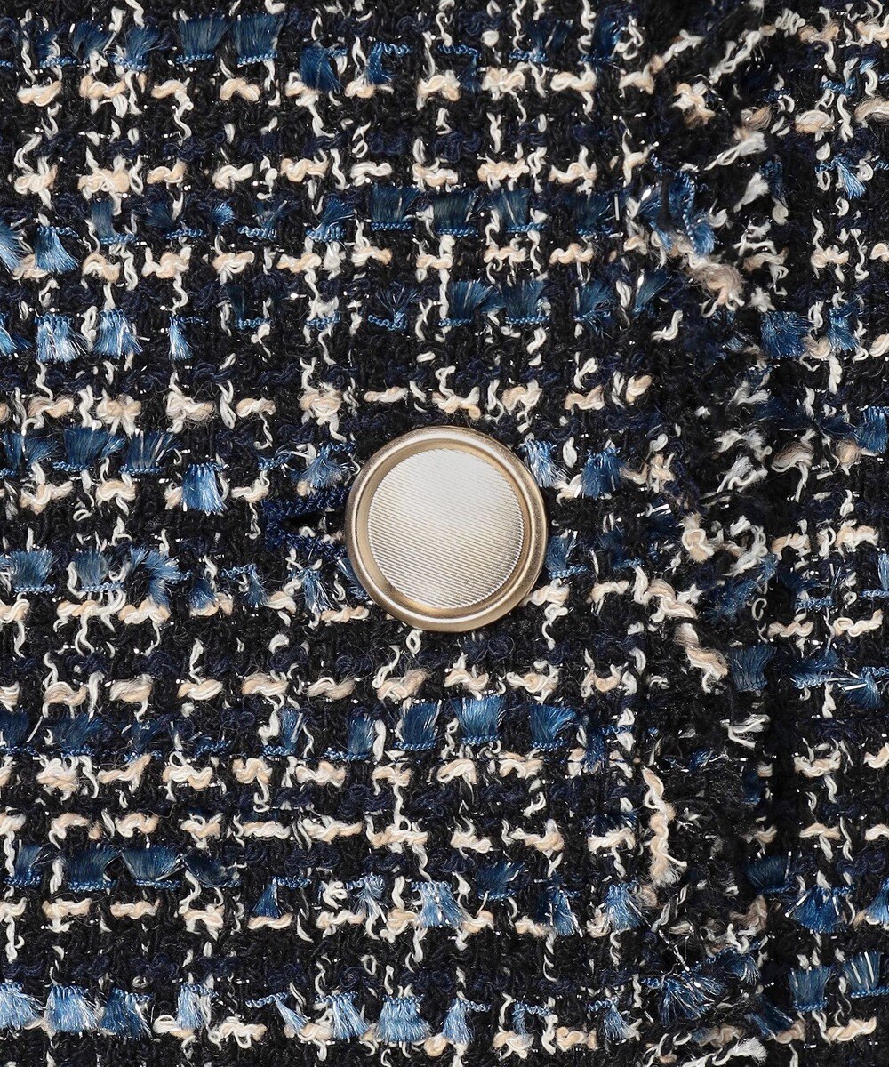 23区 【先行予約】GIOLICAツイード フォルム ジレ 