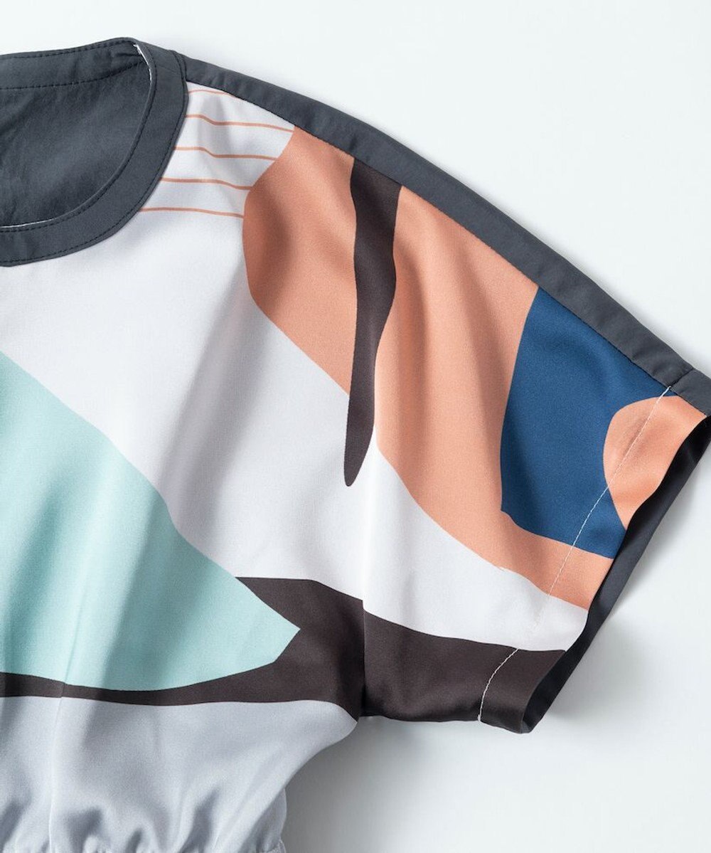 TRICOTE SILHOUETTE SCARF T-SHIRT/シルエットスカーフ Tシャツ 