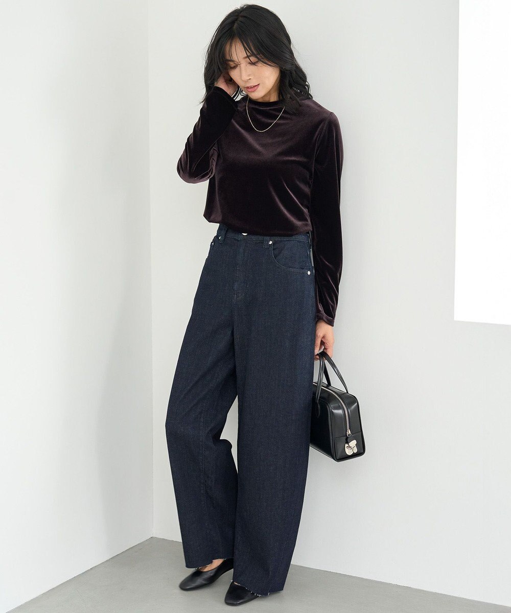 UNFILO 【UNFILO DENIM】バレルレッグデニム 