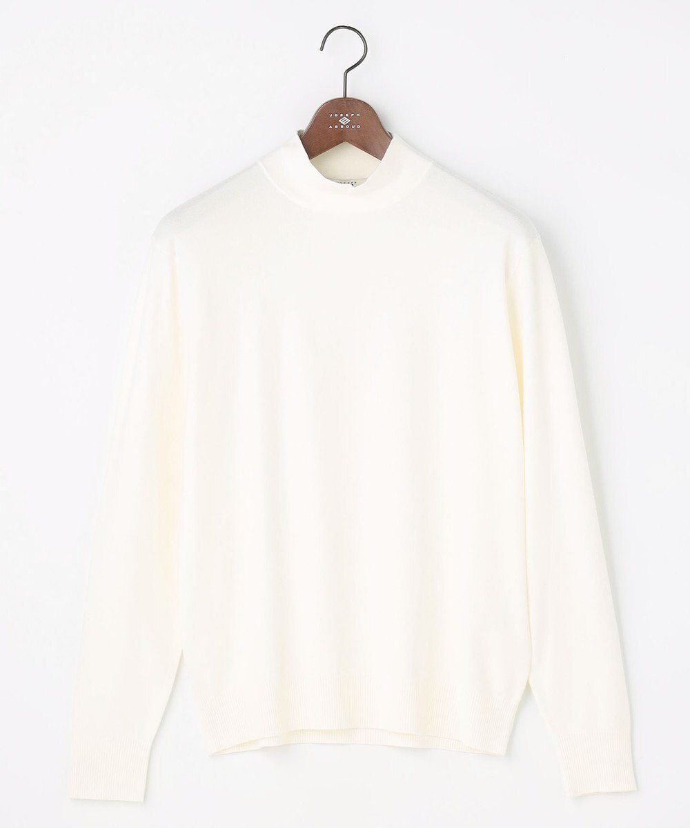 JOSEPH ABBOUD 【チクチクしない/イージーケア/3シーズン対応/サスティナブル】SNOWY モックネックニット 
