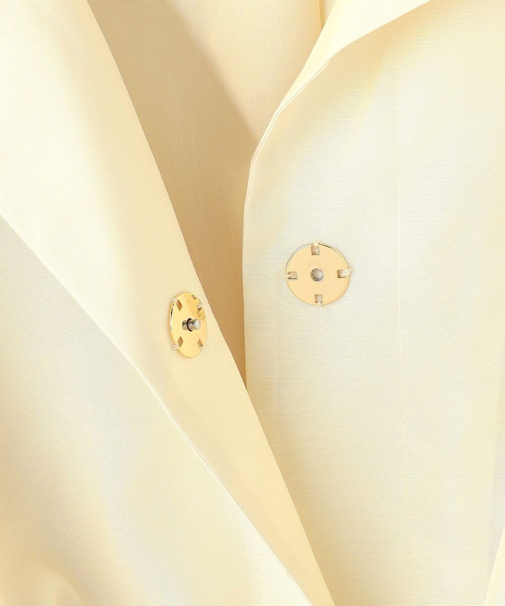 BEIGE， SULFUR / シルク混ショート丈バルーンブルゾン 